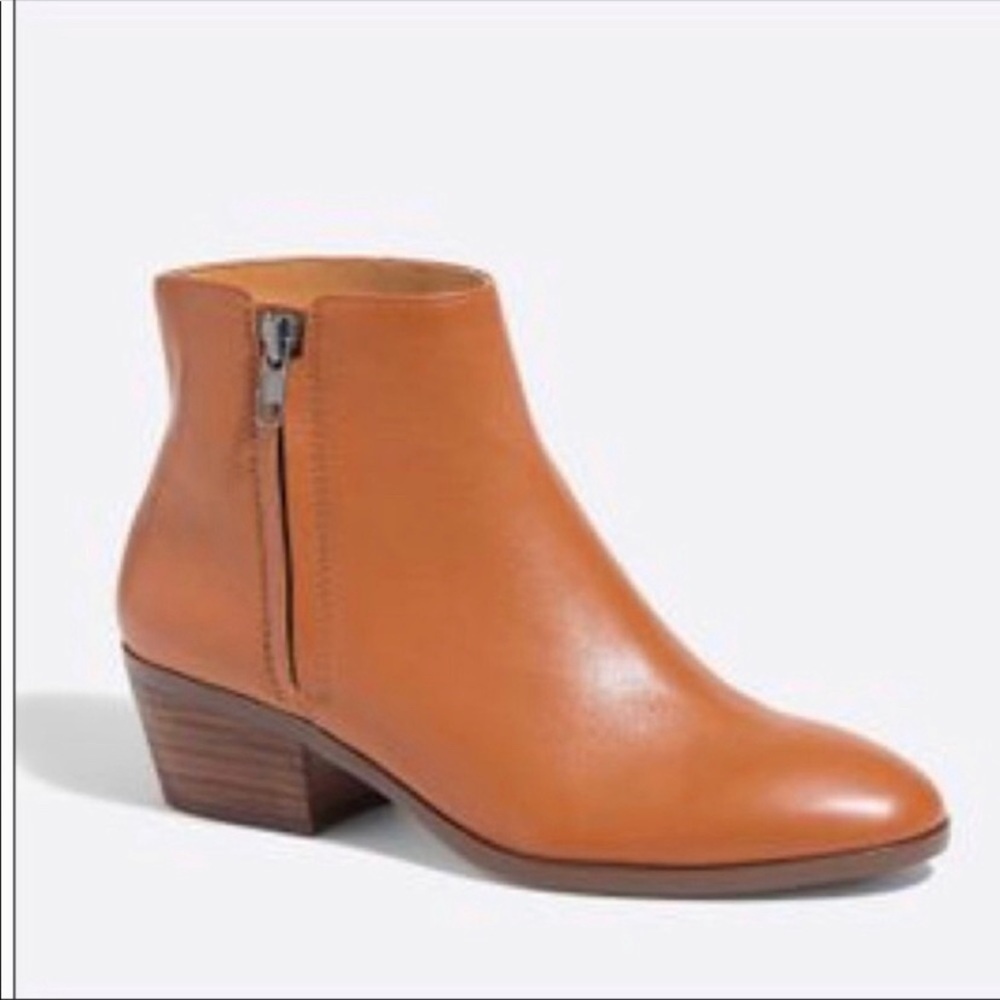 Reagan Cognac booties